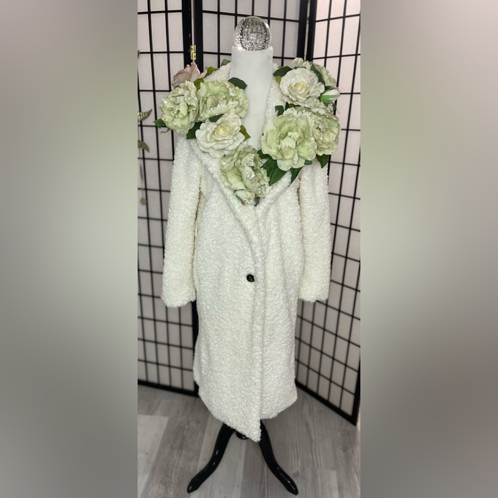 Hand made floral fairy coat